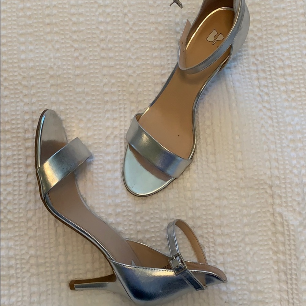 Silver heels
